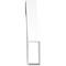 Ekena Millwork 6-in. W x 34-in. D x 34-in. H Legacy Architectural Grade PVC Knee Brace BRCP06X34X34LEC - alternate 4